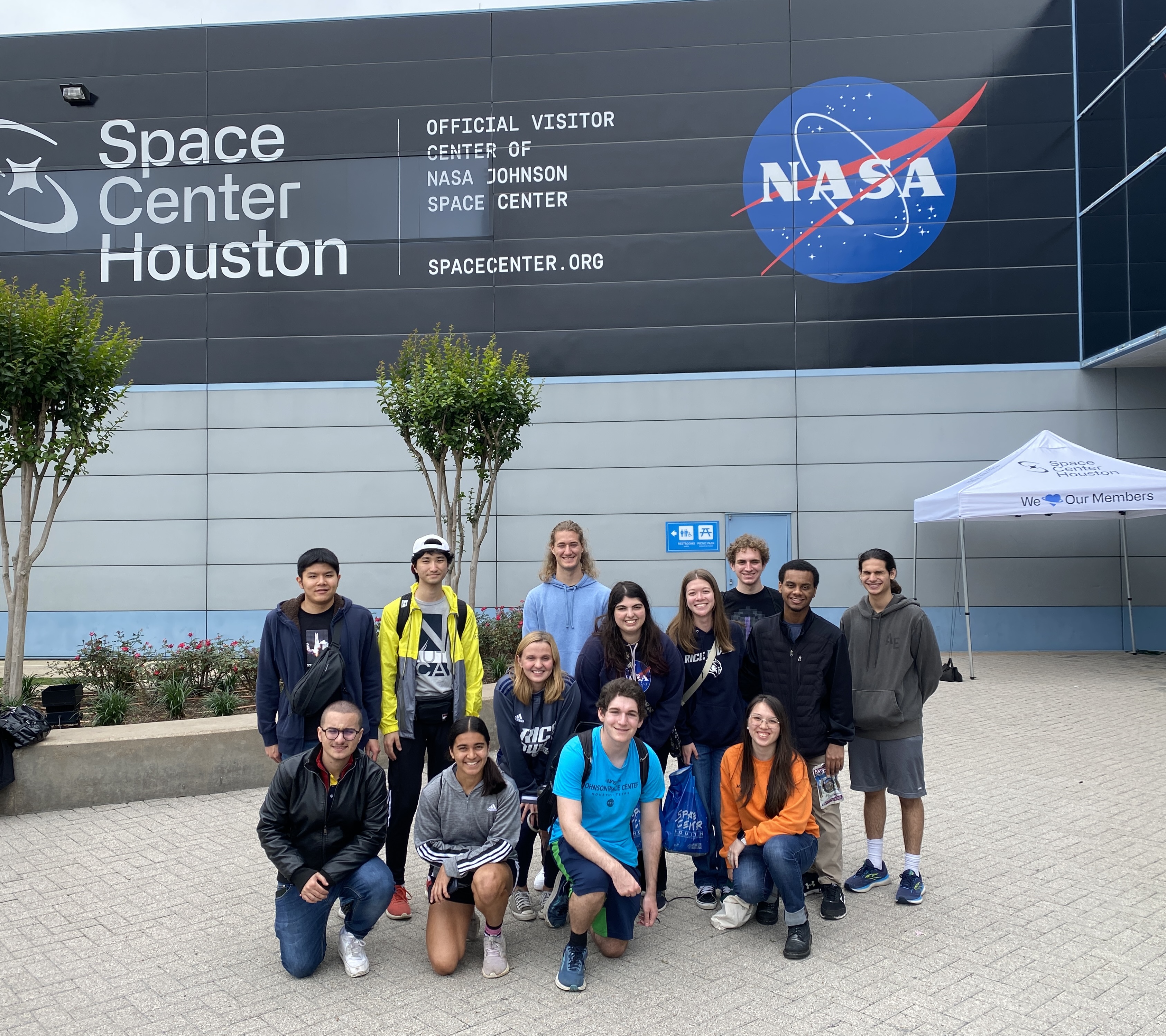 Visit to NASA - Outside the Facility